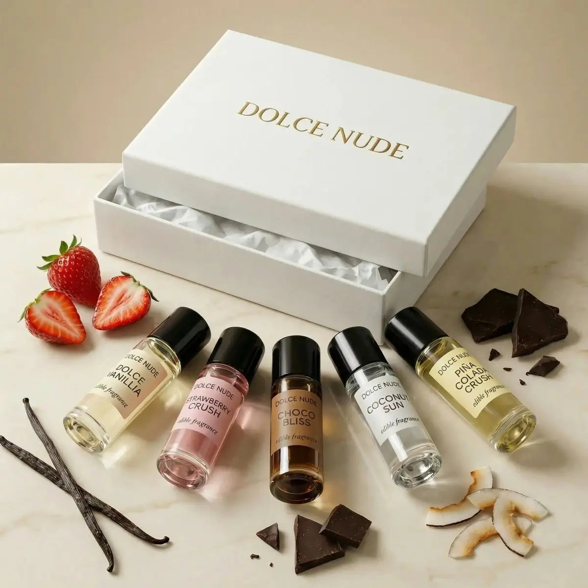 DISCOVERY SET - Edible Fragrance - DOLCE NUDE